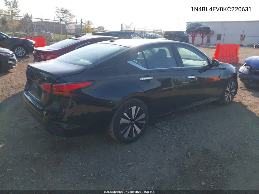 2019 NISSAN ALTIMA VIN 1N4BL4EV0KC220631 — фото 4