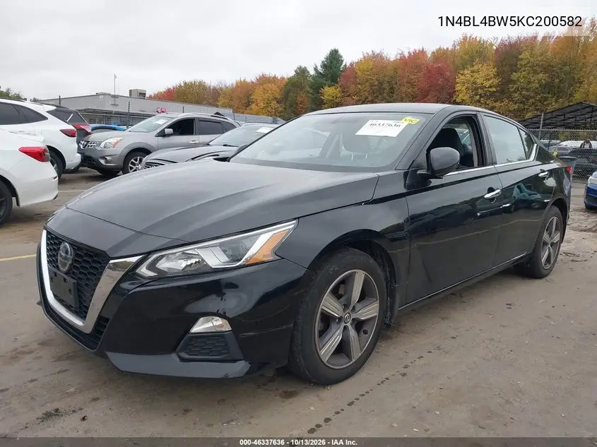 2019 NISSAN ALTIMA VIN 1N4BL4BW5KC200582 — фото 2