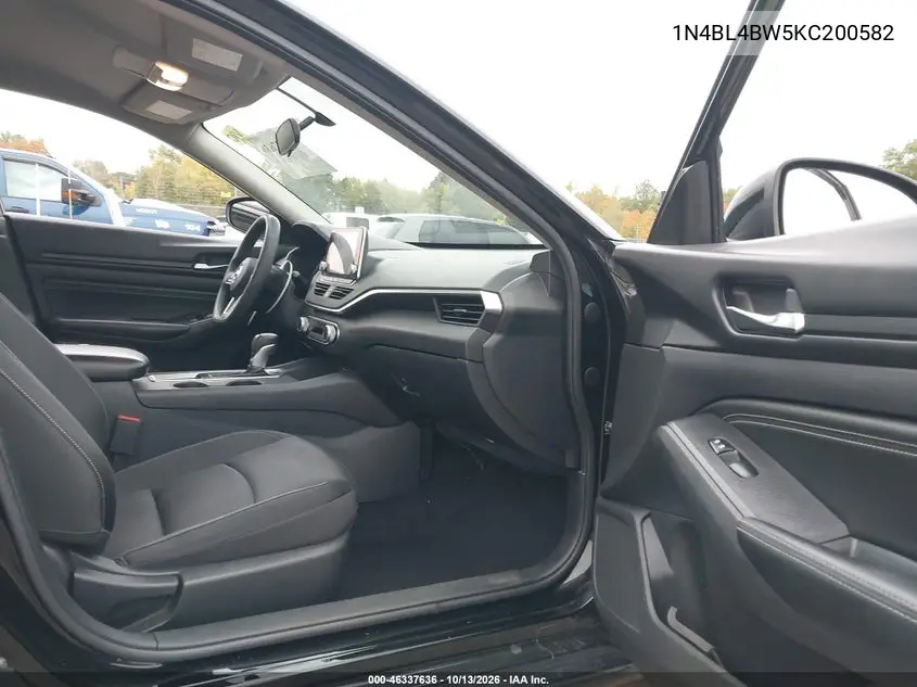 2019 NISSAN ALTIMA VIN 1N4BL4BW5KC200582 — фото 5