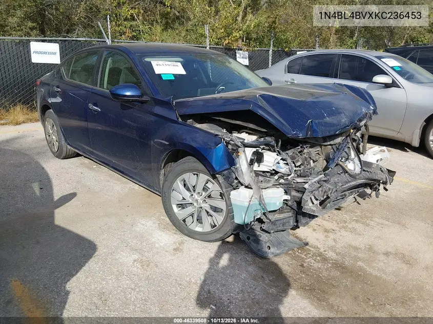 NISSAN ALTIMA 2019, VIN 1N4BL4BVXKC236453