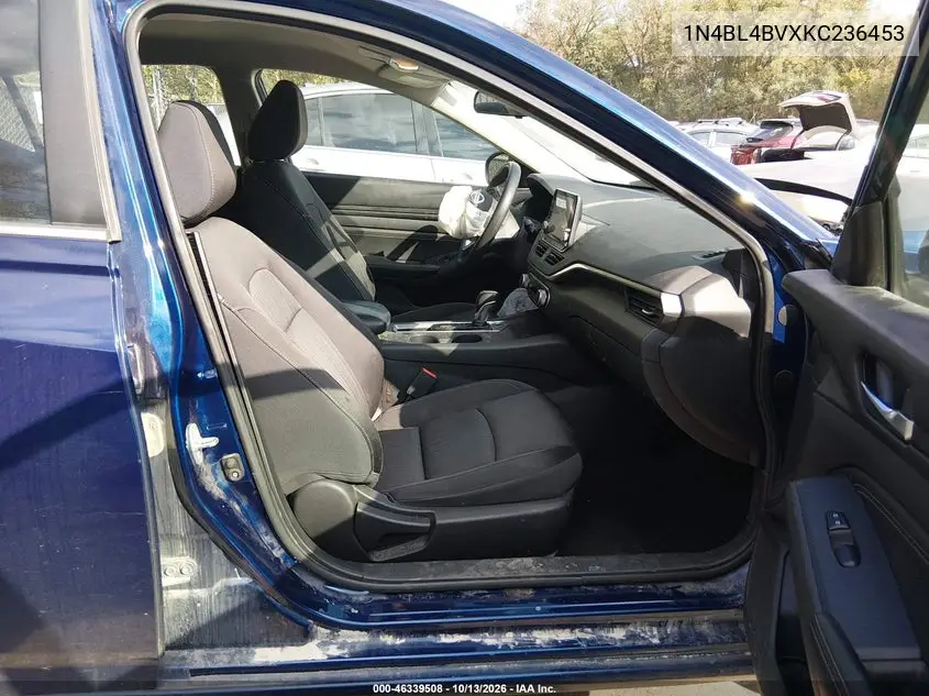 2019 NISSAN ALTIMA VIN 1N4BL4BVXKC236453 — фото 5