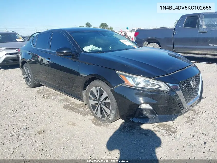 NISSAN ALTIMA 2019, VIN 1N4BL4DV5KC102656