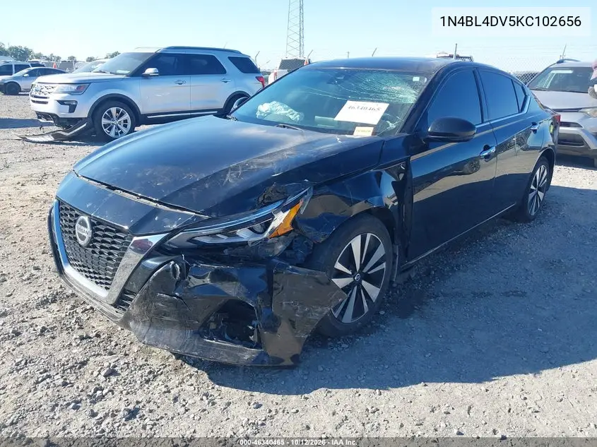 2019 NISSAN ALTIMA VIN 1N4BL4DV5KC102656 — фото 2