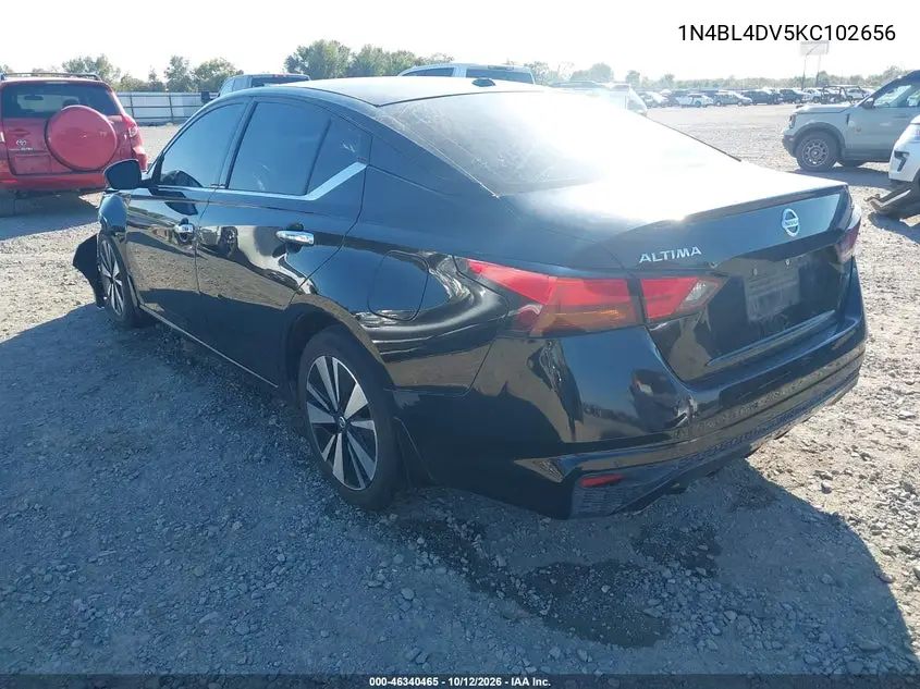 2019 NISSAN ALTIMA VIN 1N4BL4DV5KC102656 — фото 3