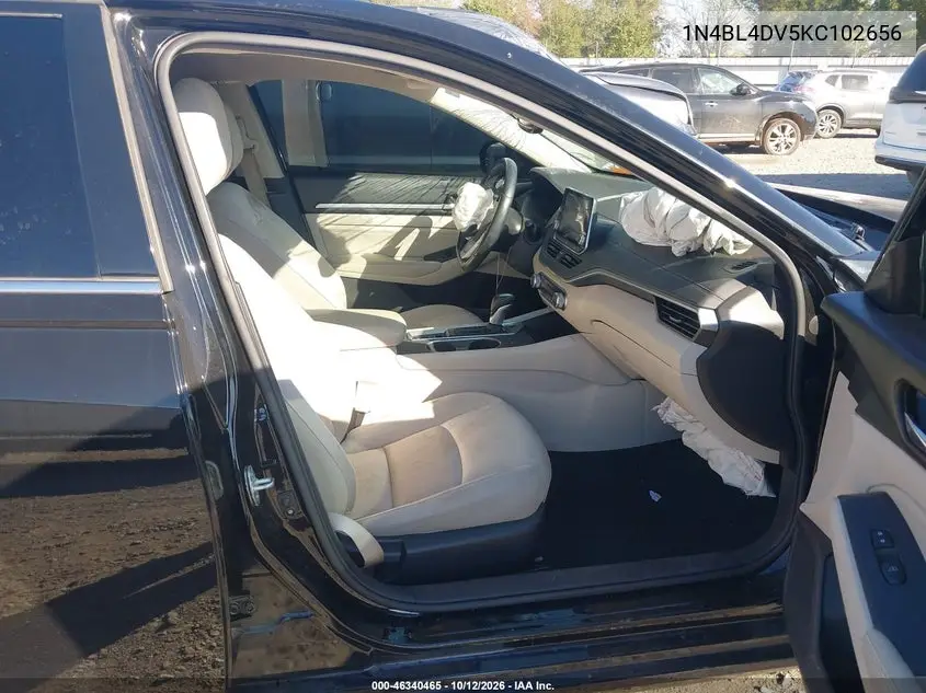 2019 NISSAN ALTIMA VIN 1N4BL4DV5KC102656 — фото 5