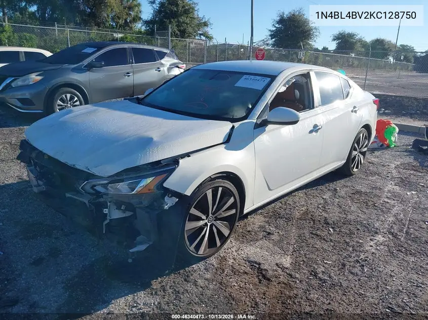 2019 NISSAN ALTIMA VIN 1N4BL4BV2KC128750 — фото 2