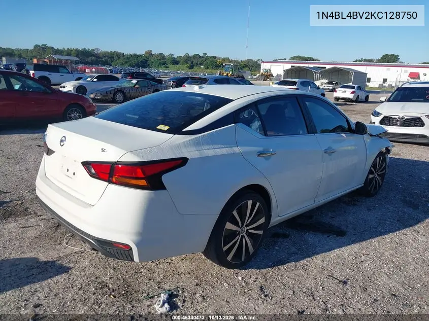 2019 NISSAN ALTIMA VIN 1N4BL4BV2KC128750 — фото 4