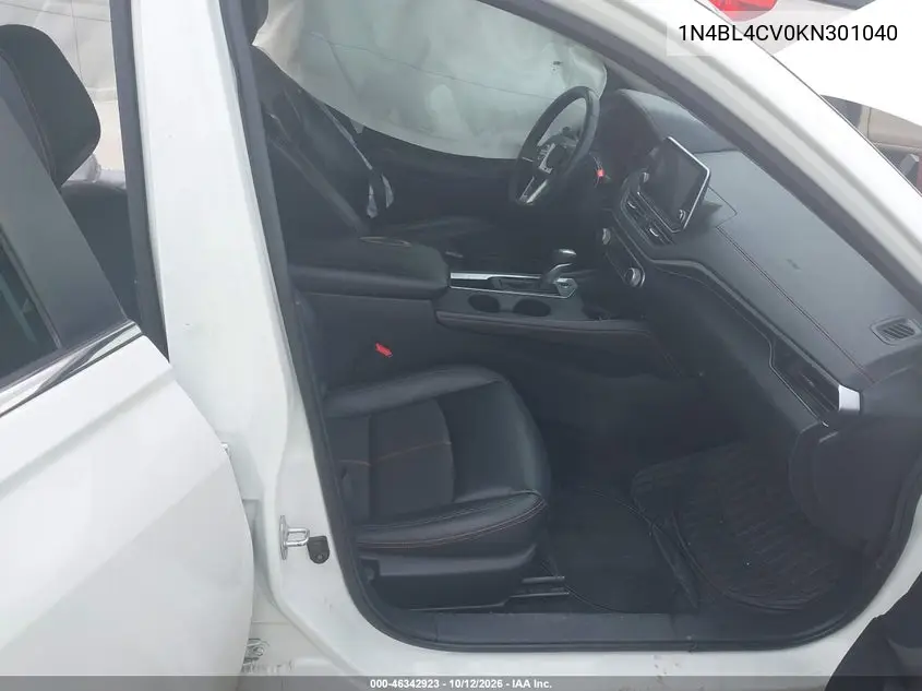 2019 NISSAN ALTIMA VIN 1N4BL4CV0KN301040 — фото 5