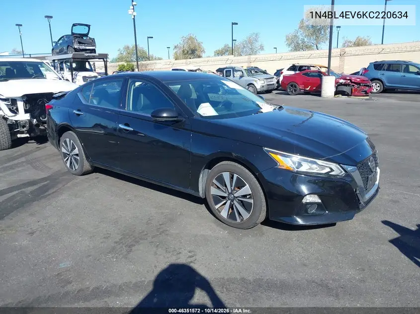 NISSAN ALTIMA 2019, VIN 1N4BL4EV6KC220634