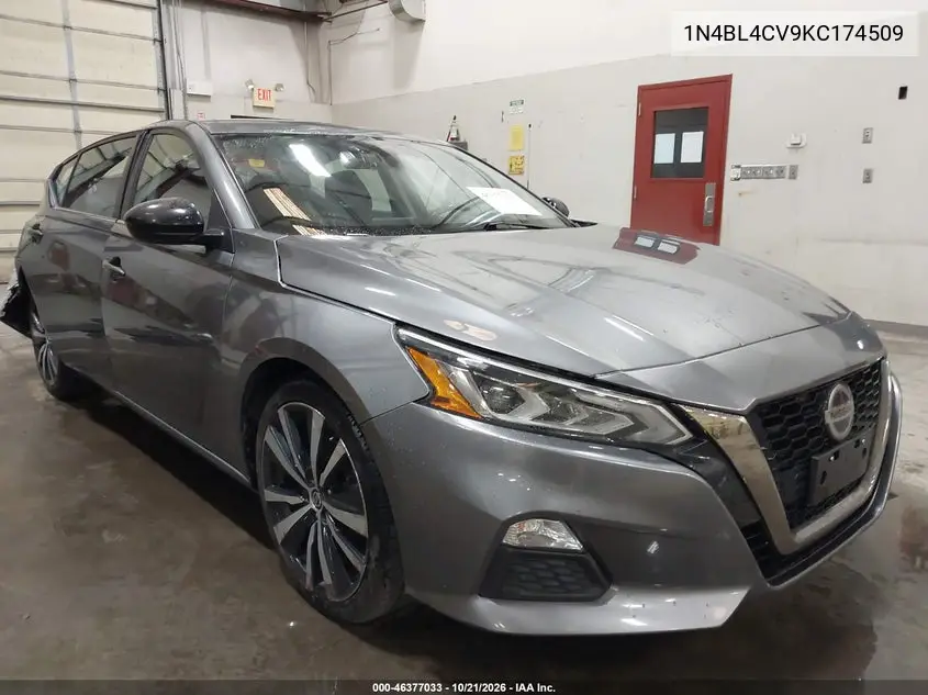 NISSAN ALTIMA 2019, VIN 1N4BL4CV9KC174509
