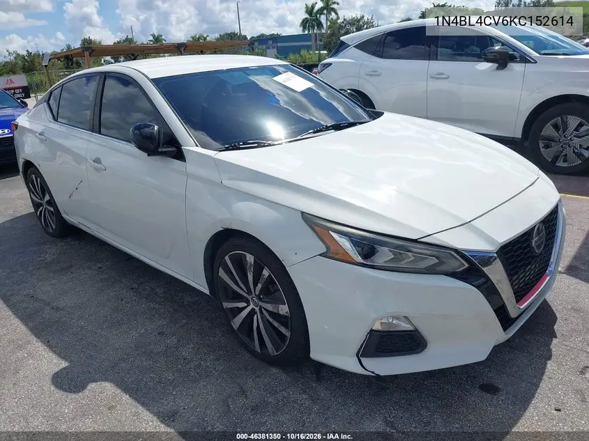 NISSAN ALTIMA 2019, VIN 1N4BL4CV6KC152614
