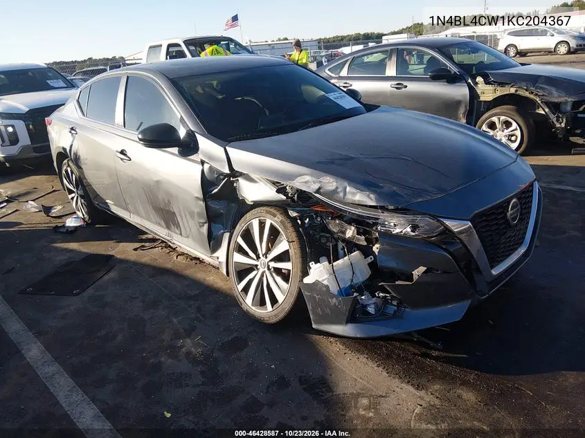 NISSAN ALTIMA 2019, VIN 1N4BL4CW1KC204367