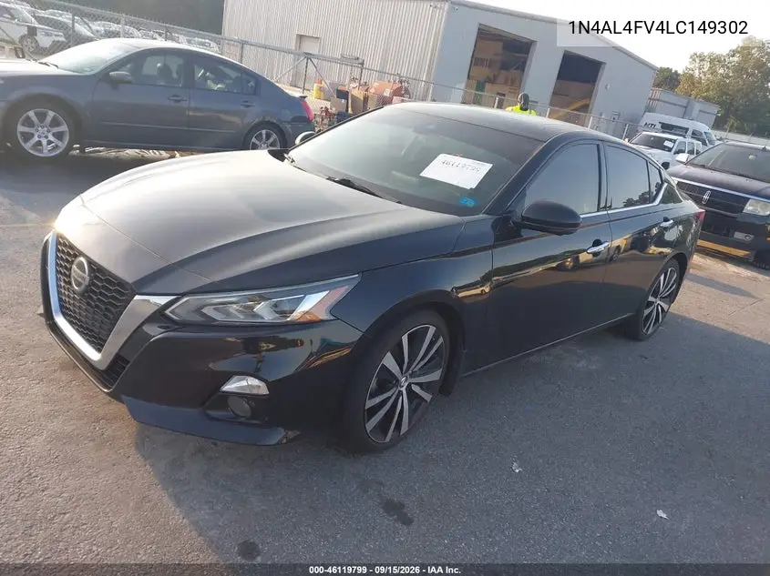 2020 NISSAN ALTIMA VIN 1N4AL4FV4LC149302 — фото 2
