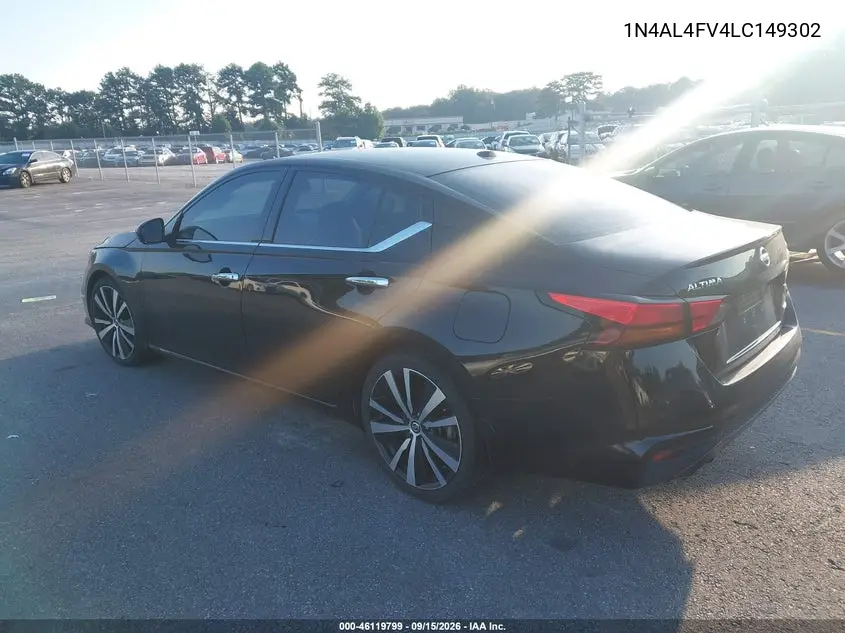 2020 NISSAN ALTIMA VIN 1N4AL4FV4LC149302 — фото 3
