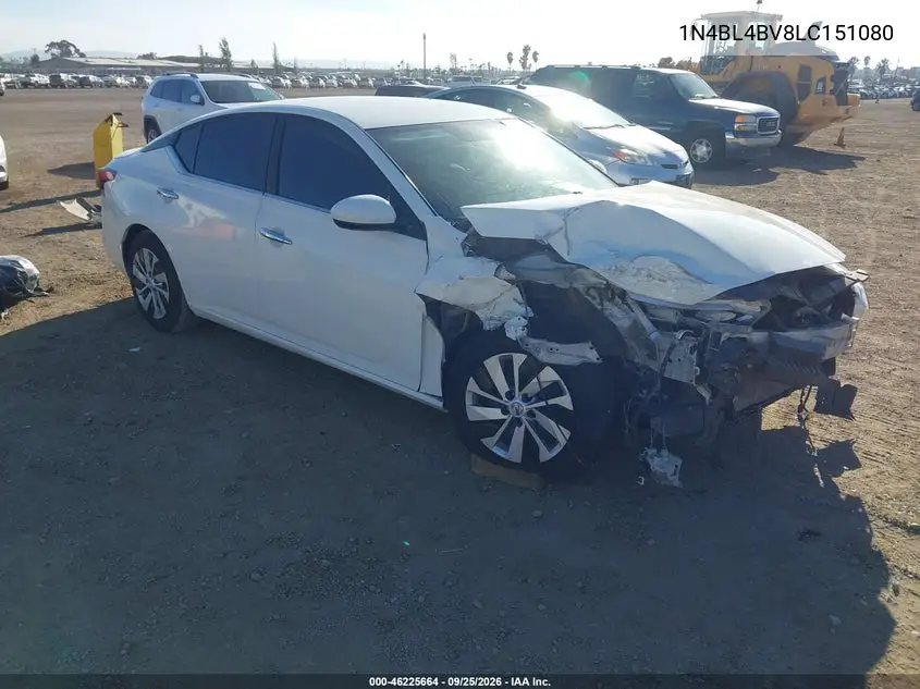NISSAN ALTIMA 2020, VIN 1N4BL4BV8LC151080