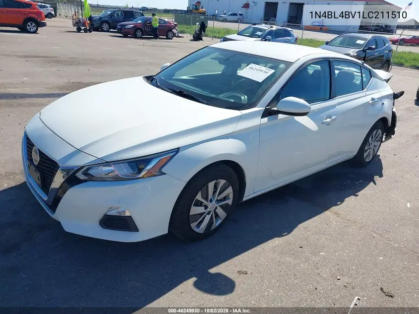 2020 NISSAN ALTIMA VIN 1N4BL4BV1LC211510 — фото 2