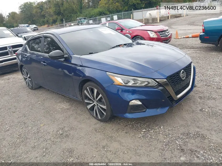 NISSAN ALTIMA 2020, VIN 1N4BL4CV8LC236600