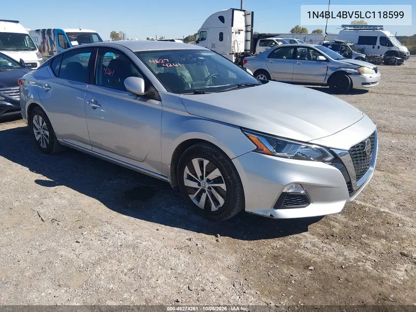 NISSAN ALTIMA 2020, VIN 1N4BL4BV5LC118599