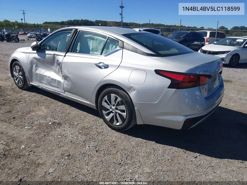 2020 NISSAN ALTIMA VIN 1N4BL4BV5LC118599 — фото 3