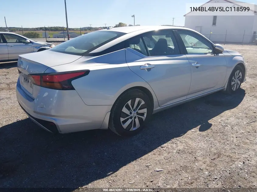 2020 NISSAN ALTIMA VIN 1N4BL4BV5LC118599 — фото 4