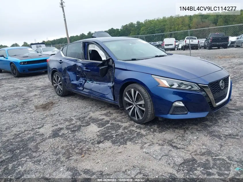 NISSAN ALTIMA 2020, VIN 1N4BL4CV9LC114277