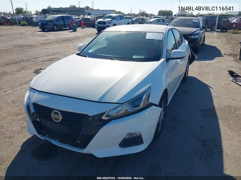 2020 NISSAN ALTIMA VIN 1N4BL4BV8LC116541 — фото 2