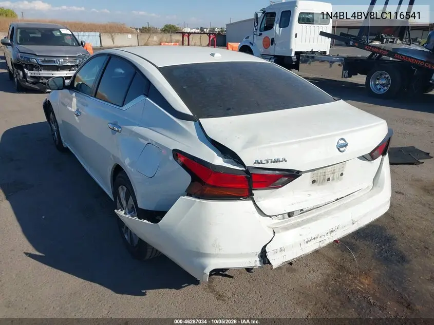 2020 NISSAN ALTIMA VIN 1N4BL4BV8LC116541 — фото 3