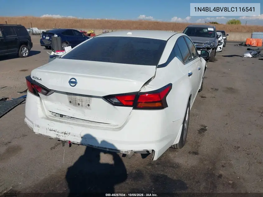 2020 NISSAN ALTIMA VIN 1N4BL4BV8LC116541 — фото 4