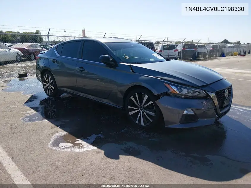 NISSAN ALTIMA 2020, VIN 1N4BL4CV0LC198330