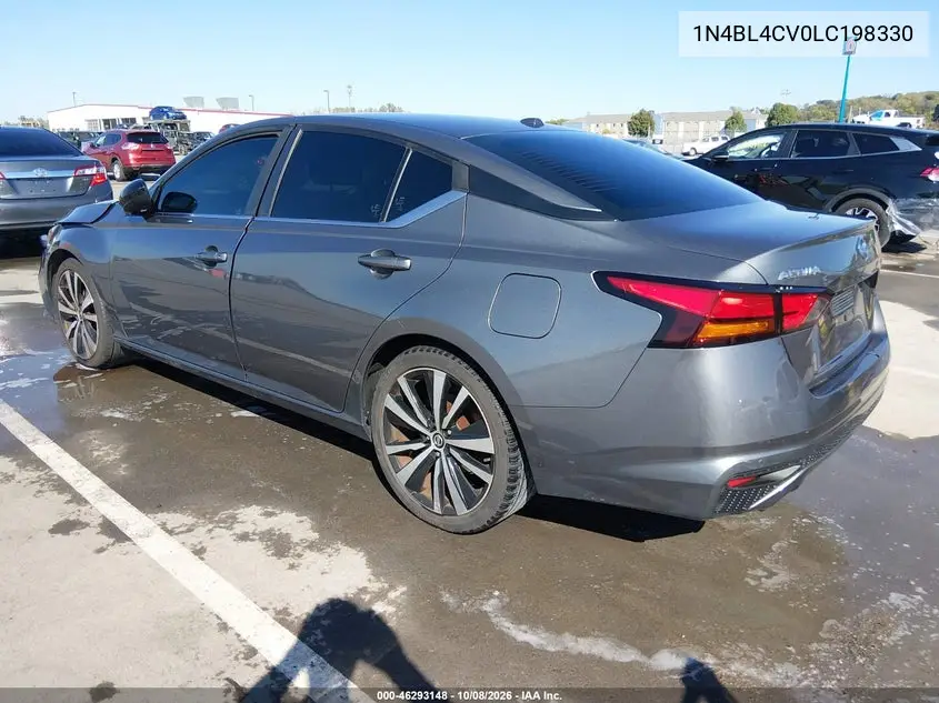 2020 NISSAN ALTIMA VIN 1N4BL4CV0LC198330 — фото 3