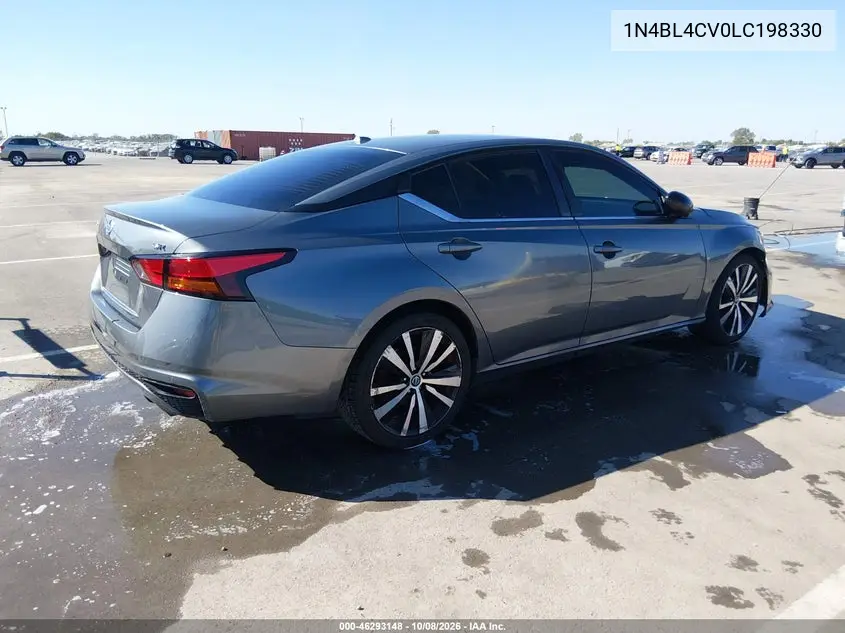 2020 NISSAN ALTIMA VIN 1N4BL4CV0LC198330 — фото 4