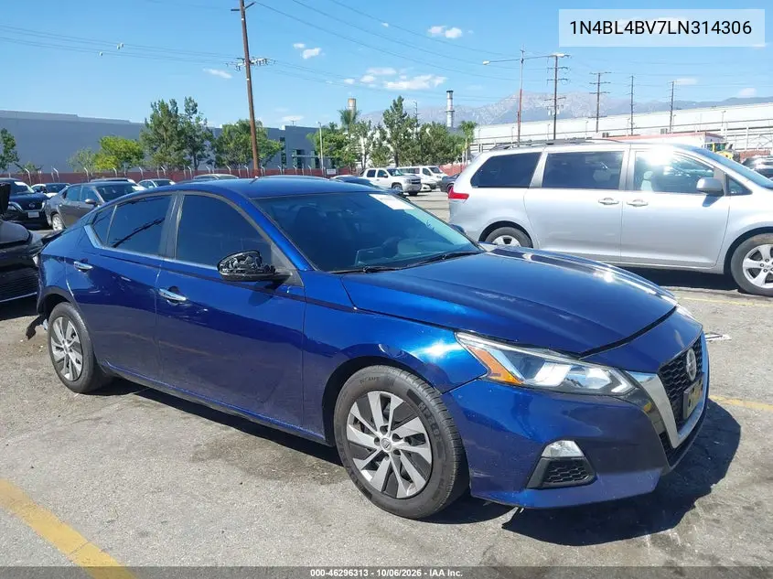 NISSAN ALTIMA 2020, VIN 1N4BL4BV7LN314306