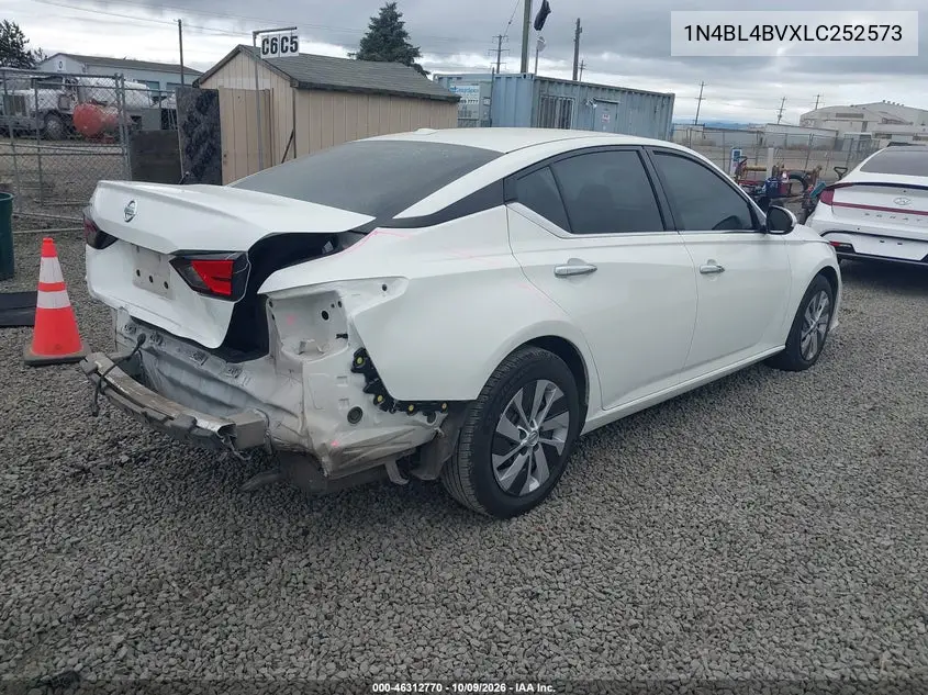 2020 NISSAN ALTIMA VIN 1N4BL4BVXLC252573 — фото 4