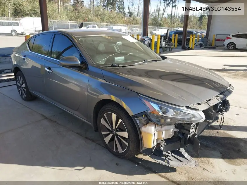 NISSAN ALTIMA 2020, VIN 1N4BL4EW3LC143554