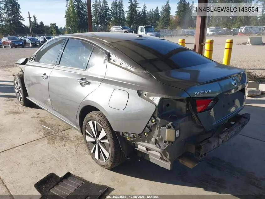 2020 NISSAN ALTIMA VIN 1N4BL4EW3LC143554 — фото 3
