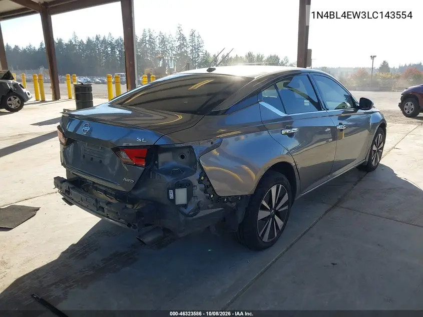 2020 NISSAN ALTIMA VIN 1N4BL4EW3LC143554 — фото 4
