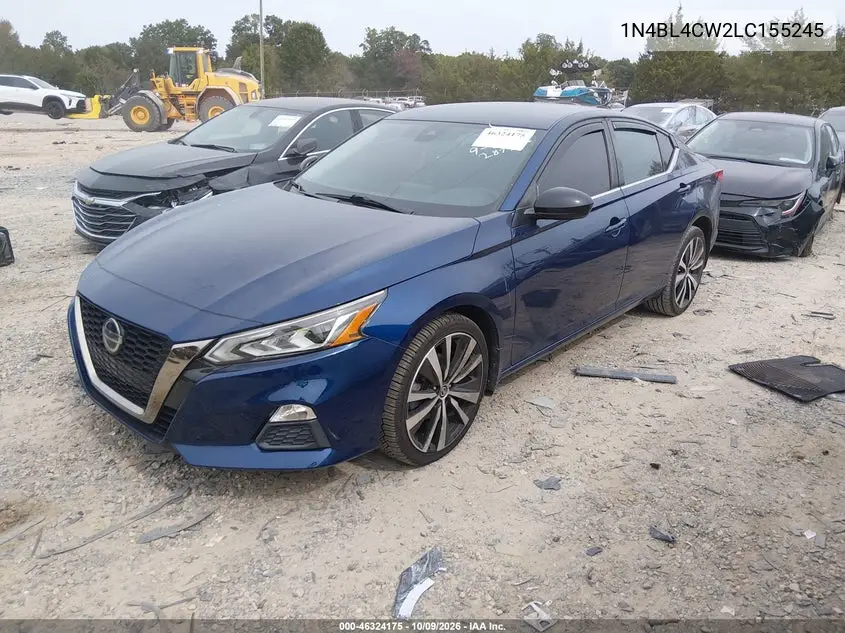 2020 NISSAN ALTIMA VIN 1N4BL4CW2LC155245 — фото 2