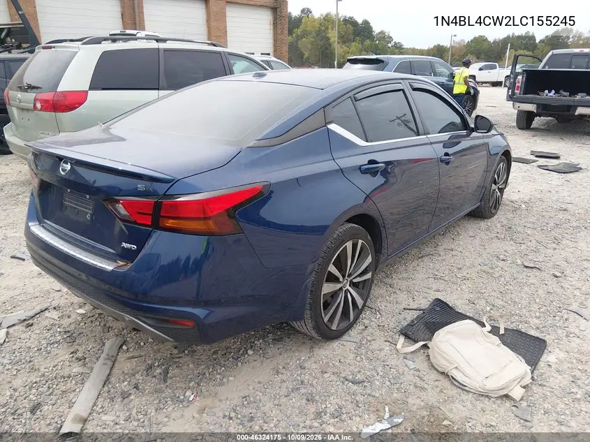 2020 NISSAN ALTIMA VIN 1N4BL4CW2LC155245 — фото 4