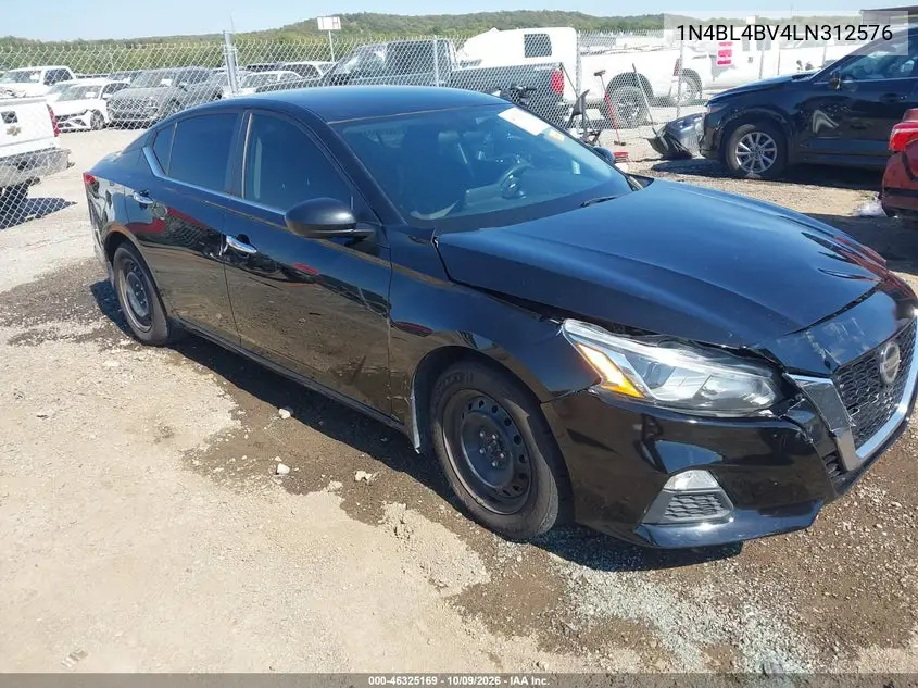 NISSAN ALTIMA 2020, VIN 1N4BL4BV4LN312576