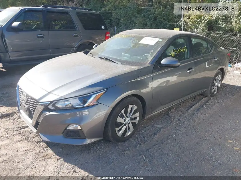 2020 NISSAN ALTIMA VIN 1N4BL4BVXLC227818 — фото 2