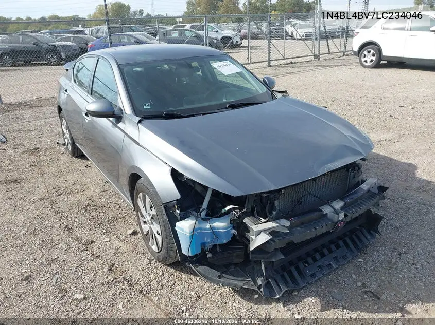 NISSAN ALTIMA 2020, VIN 1N4BL4BV7LC234046