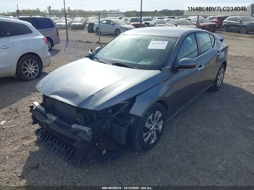 2020 NISSAN ALTIMA VIN 1N4BL4BV7LC234046 — фото 2