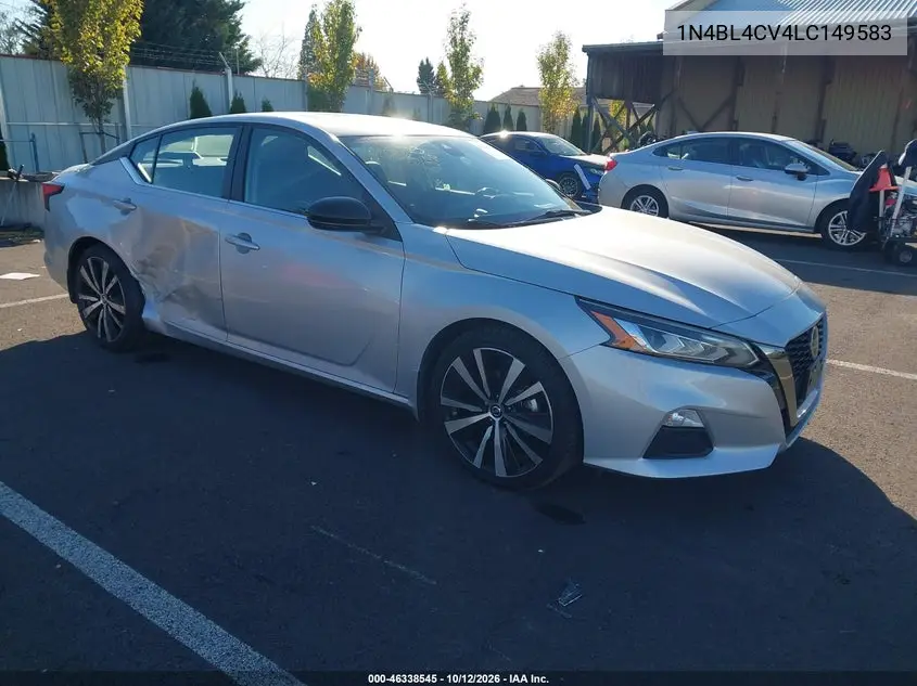NISSAN ALTIMA 2020, VIN 1N4BL4CV4LC149583