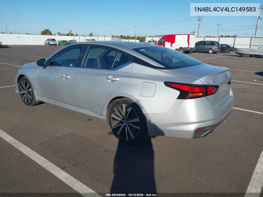 2020 NISSAN ALTIMA VIN 1N4BL4CV4LC149583 — фото 3