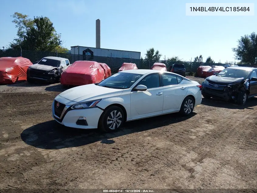 2020 NISSAN ALTIMA VIN 1N4BL4BV4LC185484 — фото 2