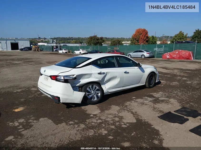 2020 NISSAN ALTIMA VIN 1N4BL4BV4LC185484 — фото 4