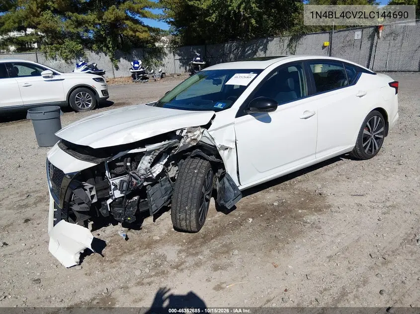 2020 NISSAN ALTIMA VIN 1N4BL4CV2LC144690 — фото 2