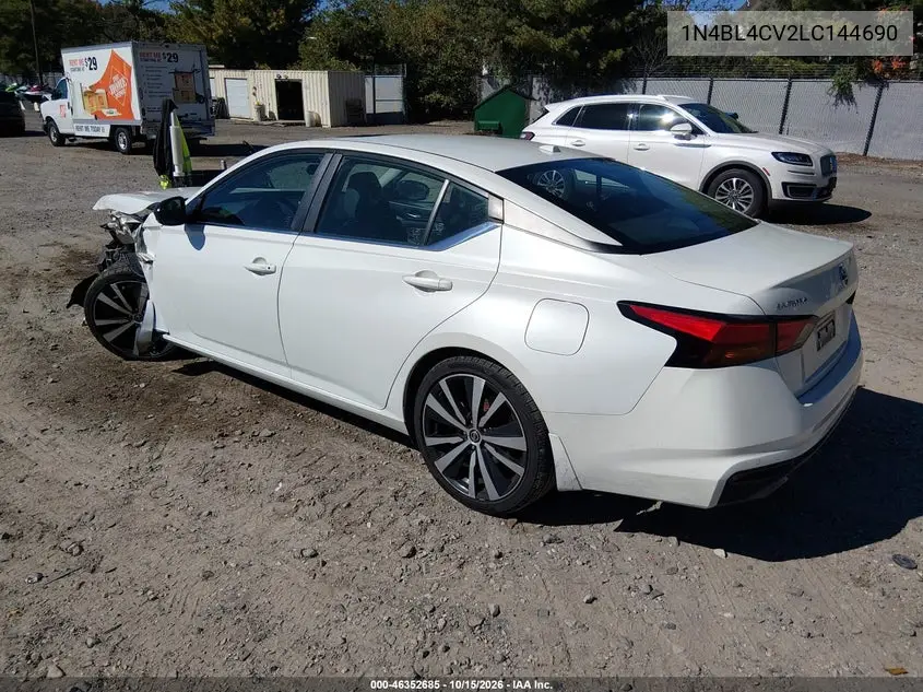 2020 NISSAN ALTIMA VIN 1N4BL4CV2LC144690 — фото 3