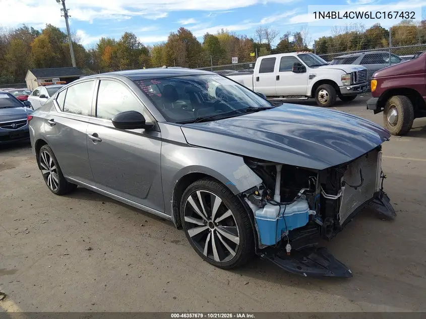 NISSAN ALTIMA 2020, VIN 1N4BL4CW6LC167432