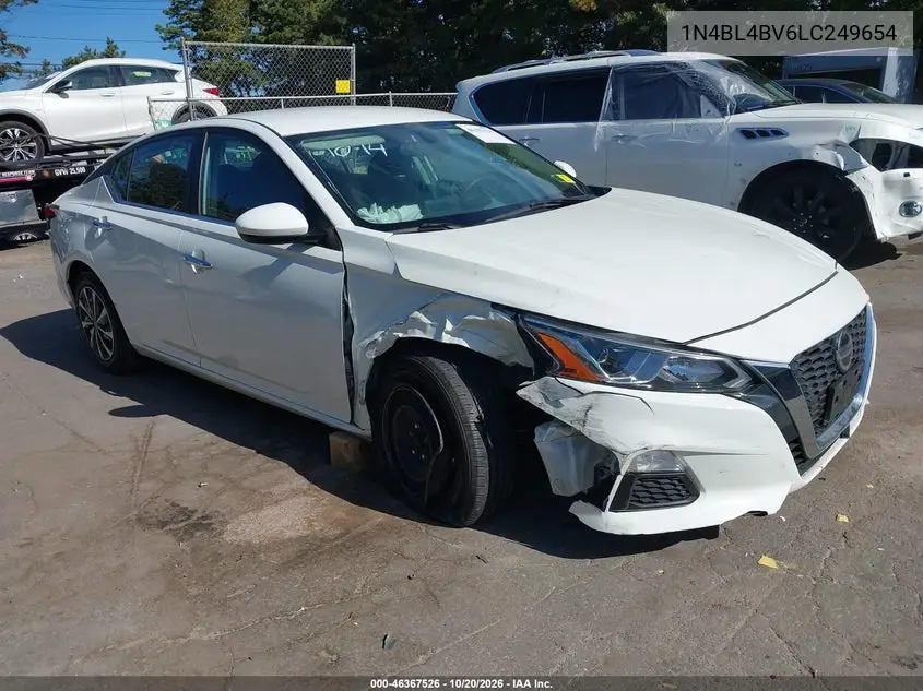 NISSAN ALTIMA 2020, VIN 1N4BL4BV6LC249654